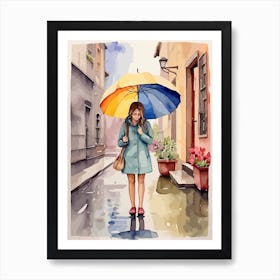 Rainy Day Vibes Art Print