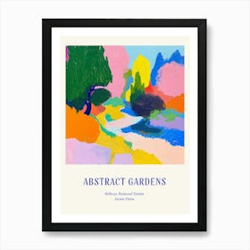 Colourful Gardens Bellevue Botanical Garden Usa 3 Blue Poster Art Print