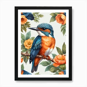 Kingfisher 11 Art Print