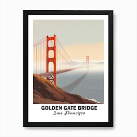 Golden Gate Bridge Art Print