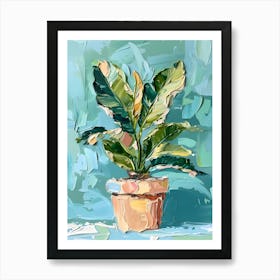 House Plant Painting Art Print