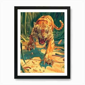 Tiger 107 Art Print