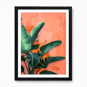 Backyard Palm Tree Art Print