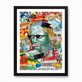 Made in Brazil Art Print