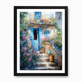 French Cottage Art Print