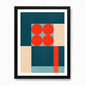 Geometric composition 1 1 Art Print