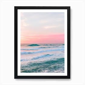 Delray Beach, Florida Pink Photography 1 Art Print