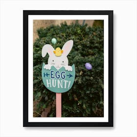 Easter Egg Hunt 3 Art Print