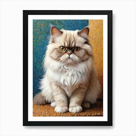 Persian Cat Pet Lover 1 Art Print