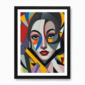 Abstract Woman 11 Poster