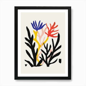 Flora And Fauna 4 Art Print