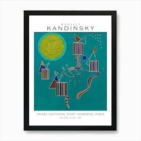 Kandinsky'S Music National Park Art Print