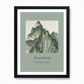 Landscapes Of Japan Mount Hiuchi 94 Art Print