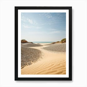 Sand Dunes In The Desert 1 Art Print