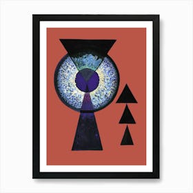 Three Triangles Art Print