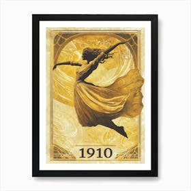 Aihrgdesign A Vintage Art Poster Of A 1910 Modern Dance Perfo B4596dde Cf72 4d9e Ad21 C2163a03c023 0 Poster