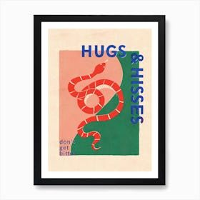 Hugs And Kisses Art Print