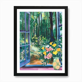 Forest Illustration Art Print