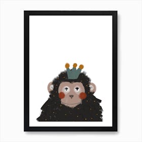 Monkey Art Print