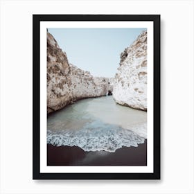 Papafragas Cave Beach, Milos Art Print