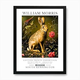 William Morris Exhibition Animals Series 7 Art Print