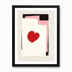 Heart - Matisse 03 Art Print