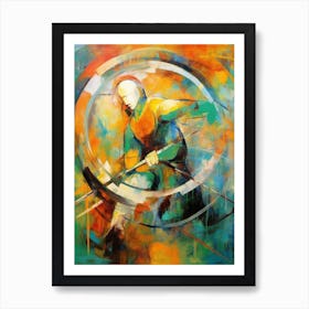 Zodiac Sagittarius Art Print Art Print