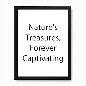 Nature Quote 3 Art Print