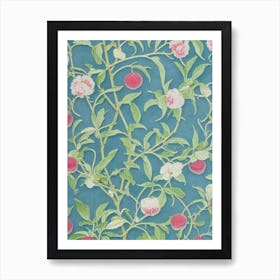 Crabapple 2 tree Vintage Botanical Art Print