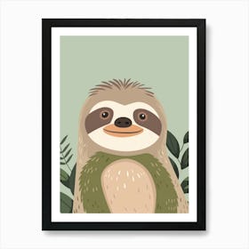 Sloth 6 Art Print