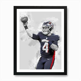 Taylor Heinicke Atlanta Falcons Art Print