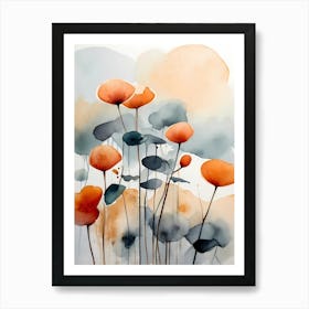 Poppies Canvas Print Art Print