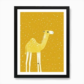 Yellow Camel 2 Art Print