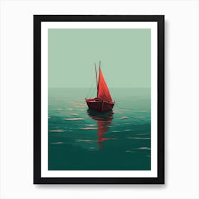 Sailboat Art Print