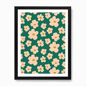 Floral Pop Art Print