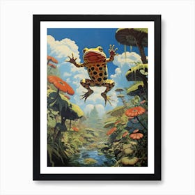 Leap Of Faith Poison Dart Frog 2 Art Print