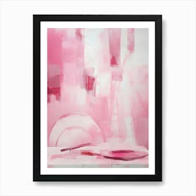 Pink Painting Art Print