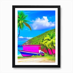 Culebra Island Puerto Rico Pop Art Photography Tropical Destination Art Print