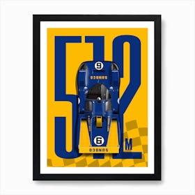 512M Daytona 1971 Top Tribute Poster