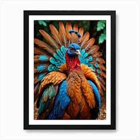 Turkey, Surrealism Art Print