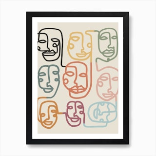 Tribe Art Print