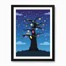 Christmas Tree 14 Art Print