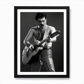 Photo Of Freddie Mercury And Queen Art Print