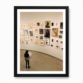 View Of A Museum Art Print