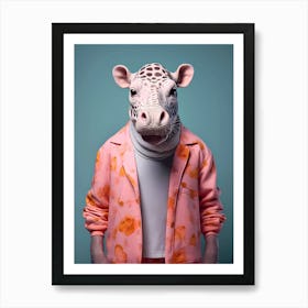 Giraffe 4 Art Print