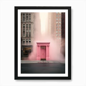 Pink Door 5 Art Print