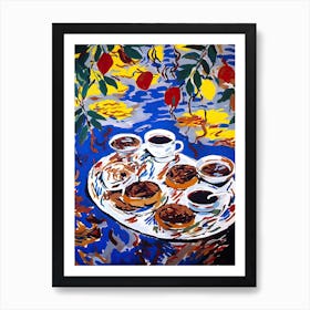 Tiramisu Painting 1 Art Print