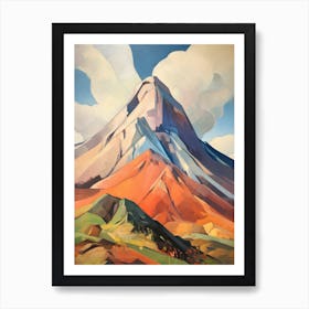 Mount Quincy Adams Usa 2 Mountain Painting Art Print