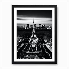 Paris At Night 12 Art Print