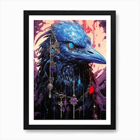 Crow Art 3 Art Print